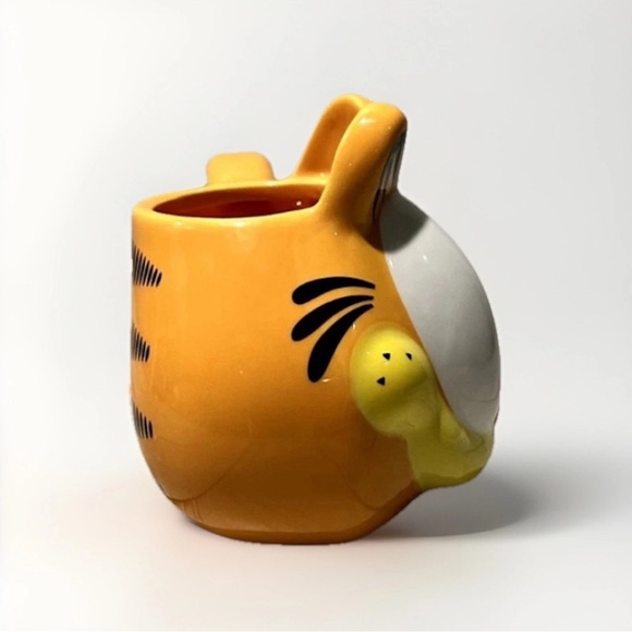 Nickelodeon Garfield Face Head Figural Large 19oz Ceramic Mug Cup - Picture 2 of 4